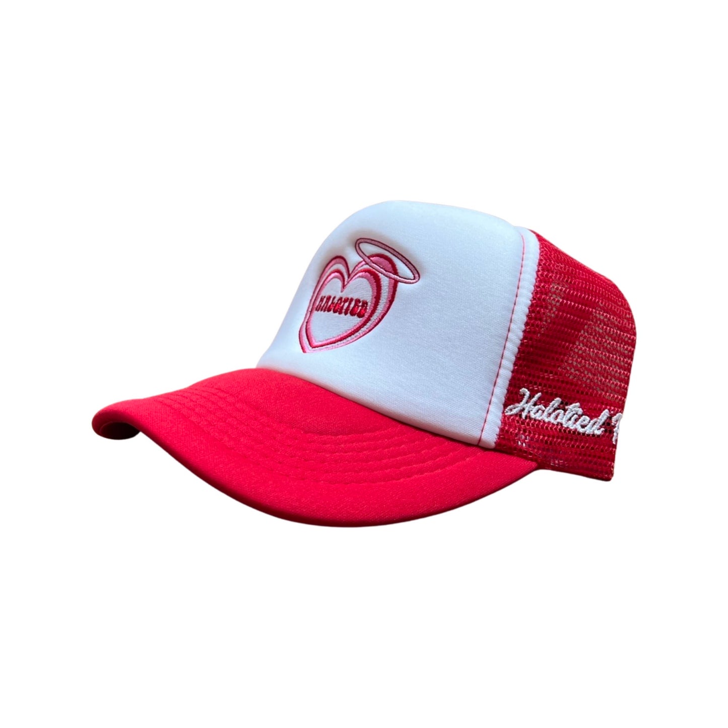 Red Logo Trucker Hat