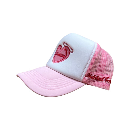 Baby Pink Logo Trucker Hat