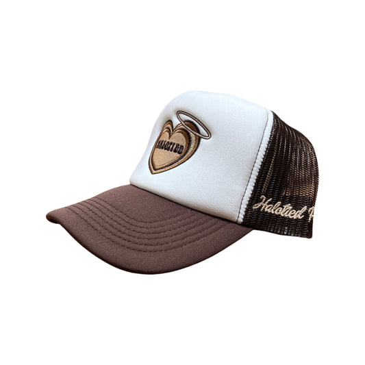 Brown Logo Trucker Hat