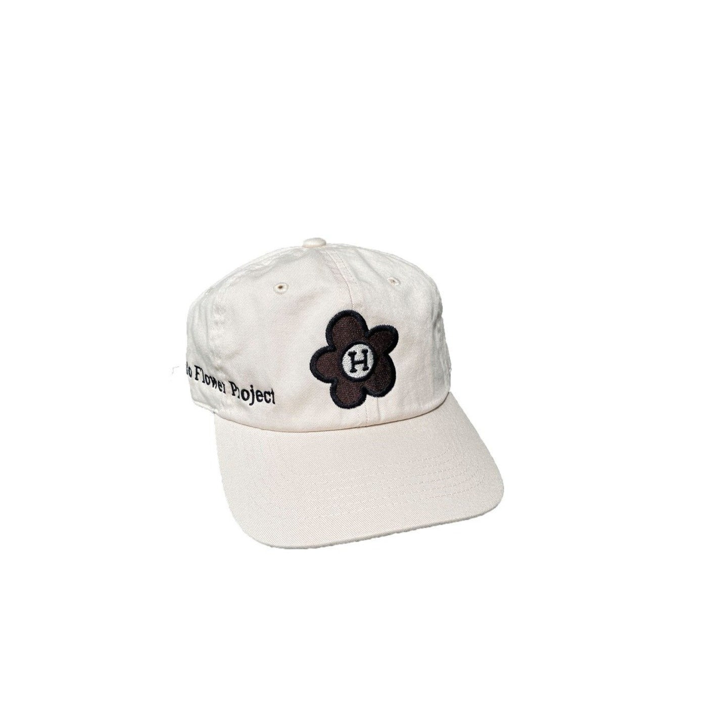 Brown Halo Flower Project Cap
