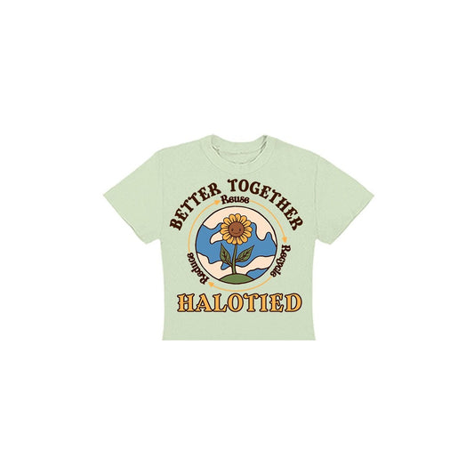 BETTER TOGETHER SAGE BABY TEE