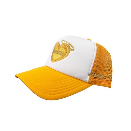 Yellow Logo Trucker Hat